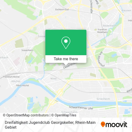 Карта Dreifaltigkeit Jugendclub Georgskeller