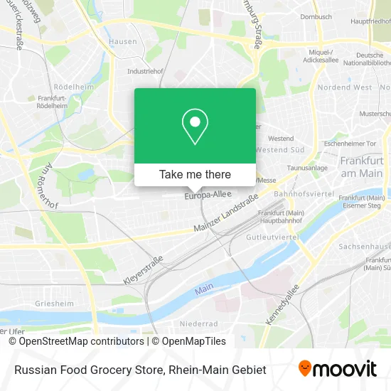 Карта Russian Food Grocery Store