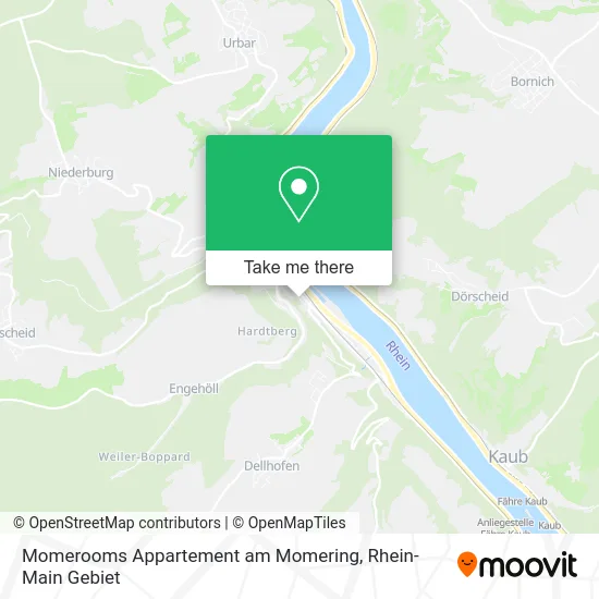 Карта Momerooms Appartement am Momering