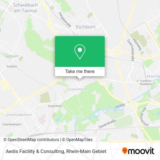 Карта Aedis Facility & Consulting