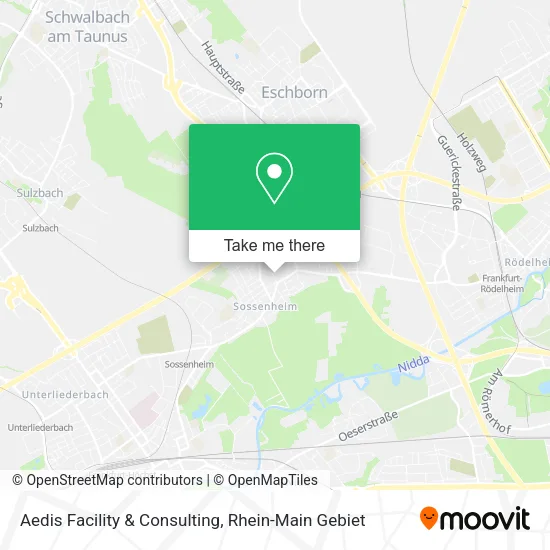 Карта Aedis Facility & Consulting