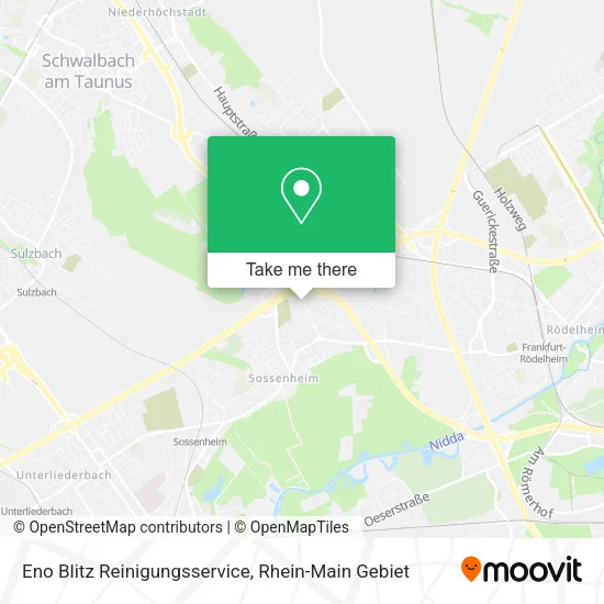 Карта Eno Blitz Reinigungsservice