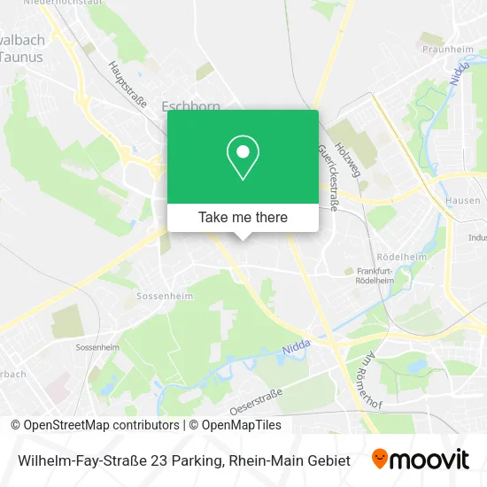 Карта Wilhelm-Fay-Straße 23 Parking