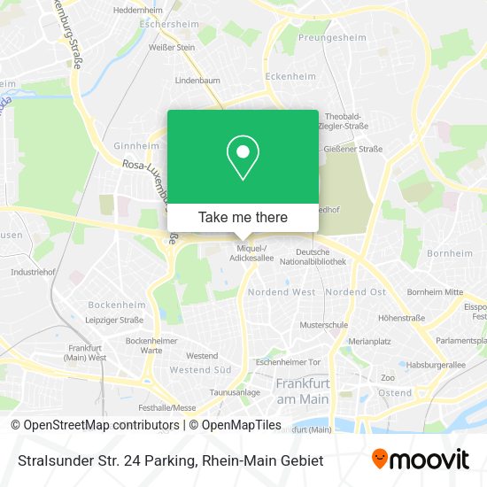 Карта Stralsunder Str. 24 Parking