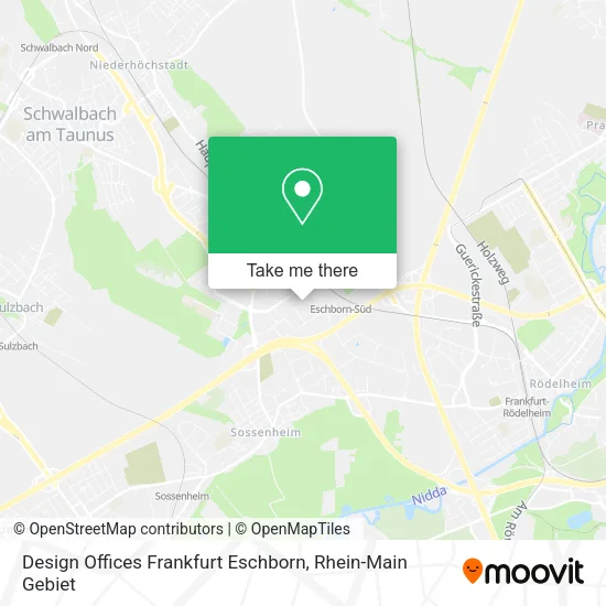 Карта Design Offices Frankfurt Eschborn