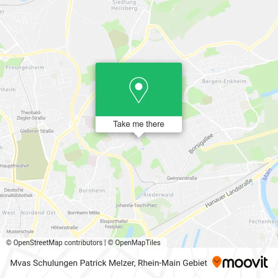 Карта Mvas Schulungen Patrick Melzer