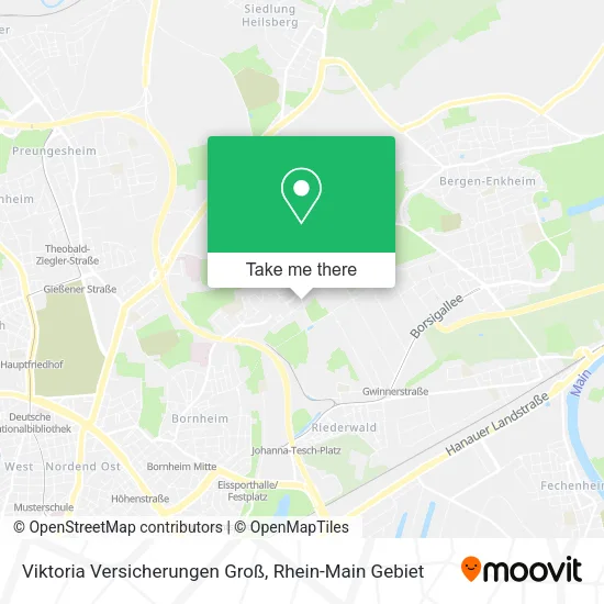 Карта Viktoria Versicherungen Groß