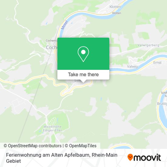Карта Ferienwohnung am Alten Apfelbaum