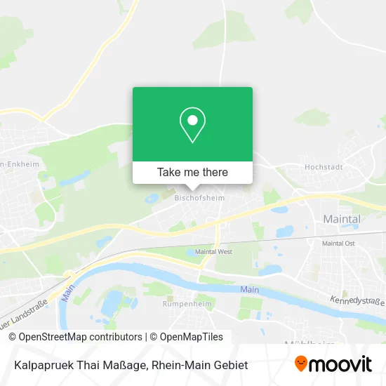 Карта Kalpapruek Thai Maßage