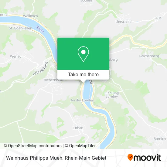 Карта Weinhaus Philipps Mueh