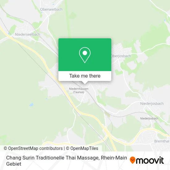 Карта Chang Surin Traditionelle Thai Massage