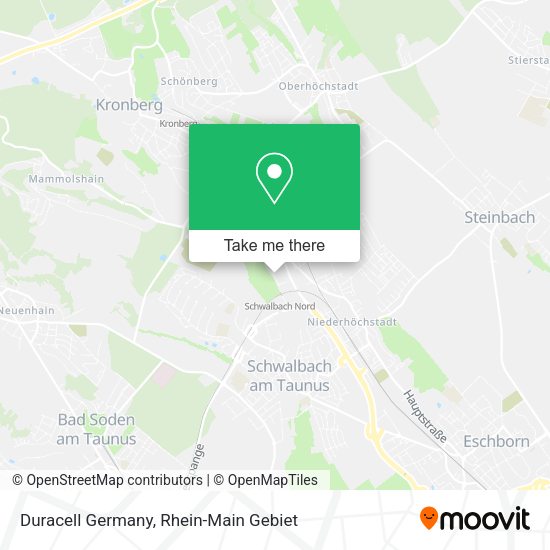 Карта Duracell Germany
