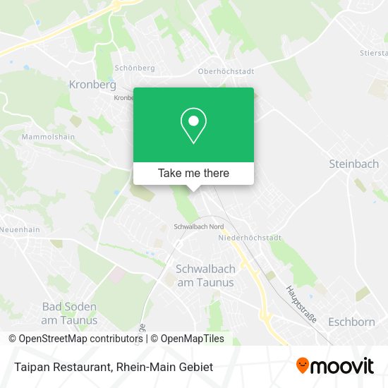 Карта Taipan Restaurant
