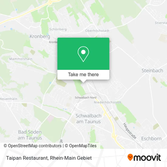 Карта Taipan Restaurant