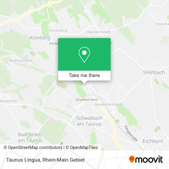 Карта Taunus Lingua