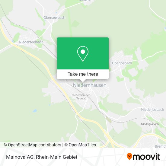 Карта Mainova AG
