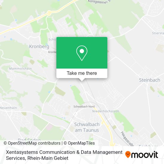 Карта Xentasystems Communication & Data Management Services