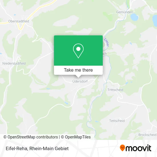 Карта Eifel-Reha