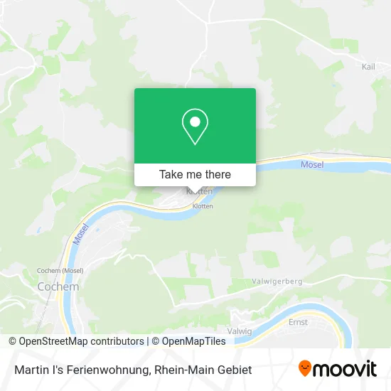 Карта Martin I's Ferienwohnung