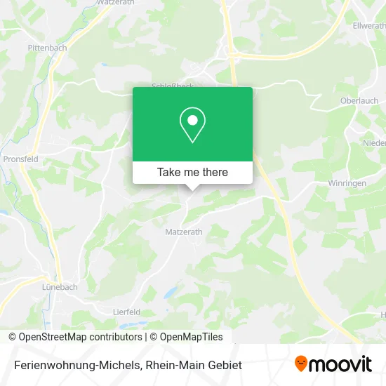 Карта Ferienwohnung-Michels