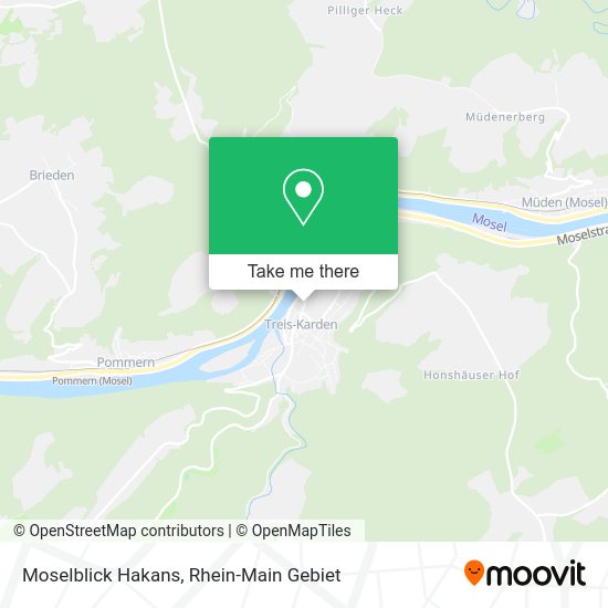 Карта Moselblick Hakans