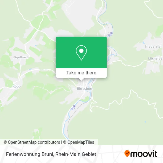 Карта Ferienwohnung Bruni