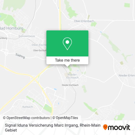 Карта Signal Iduna Versicherung Marc Irrgang