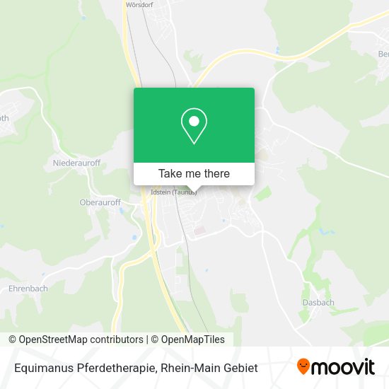 Карта Equimanus Pferdetherapie