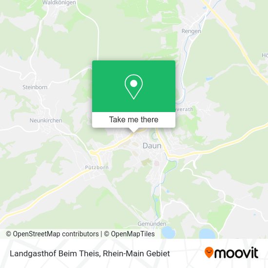 Карта Landgasthof Beim Theis