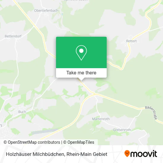 Карта Holzhäuser Milchbüdchen
