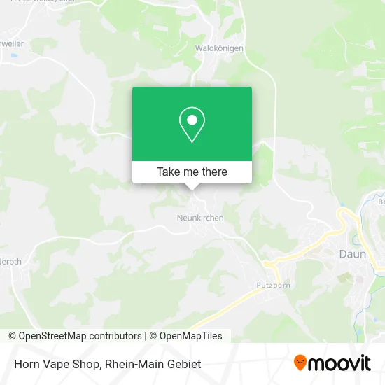 Карта Horn Vape Shop
