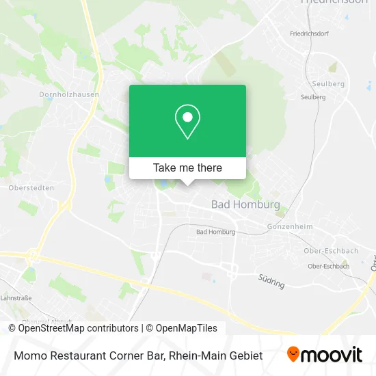 Карта Momo Restaurant Corner Bar
