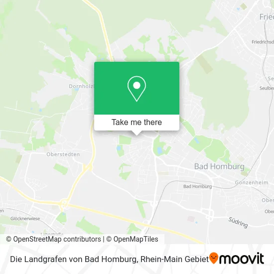 Карта Die Landgrafen von Bad Homburg