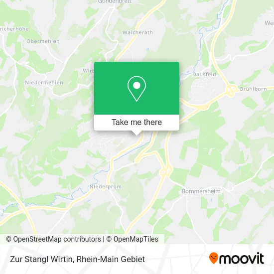 Карта Zur Stangl Wirtin