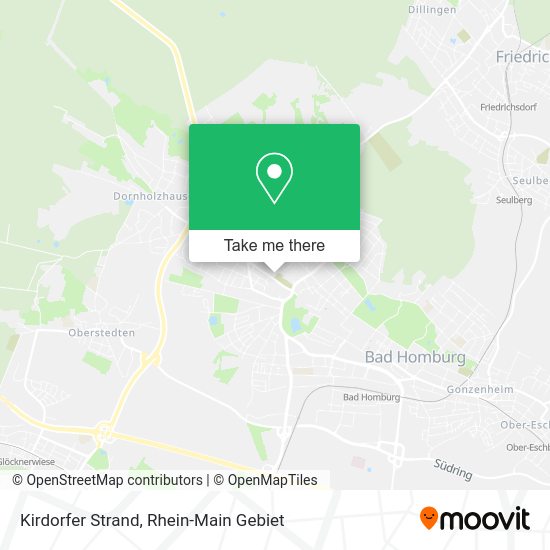 Kirdorfer Strand map