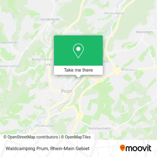 Карта Waldcamping Prum