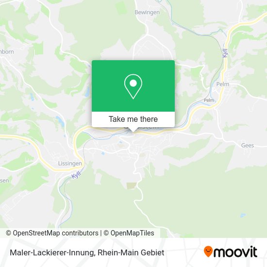 Карта Maler-Lackierer-Innung