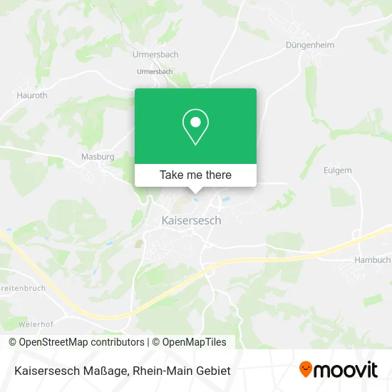 Карта Kaisersesch Maßage