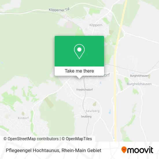 Карта Pflegeengel Hochtaunus