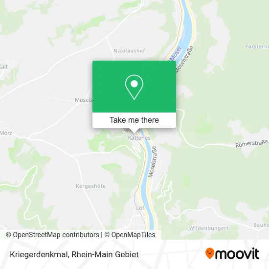Карта Kriegerdenkmal