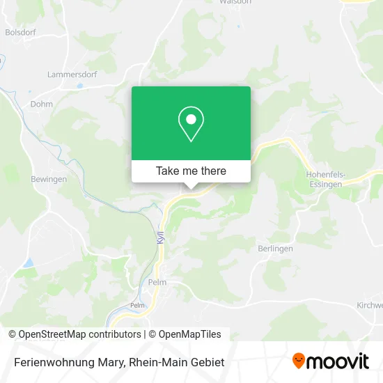 Карта Ferienwohnung Mary