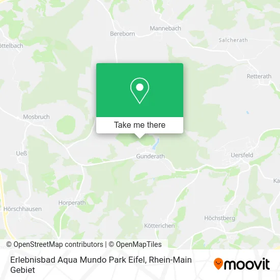Карта Erlebnisbad Aqua Mundo Park Eifel