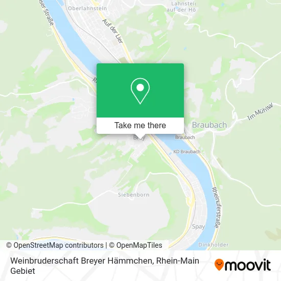 Карта Weinbruderschaft Breyer Hämmchen