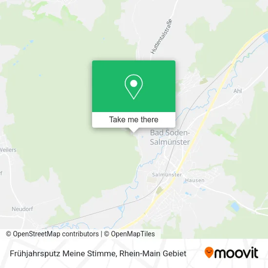 Карта Frühjahrsputz Meine Stimme