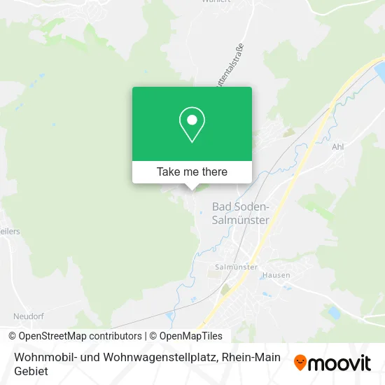 Карта Wohnmobil- und Wohnwagenstellplatz
