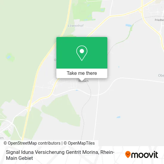Карта Signal Iduna Versicherung Gentrit Morina