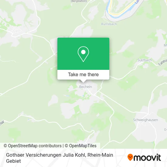 Карта Gothaer Versicherungen Julia Kohl