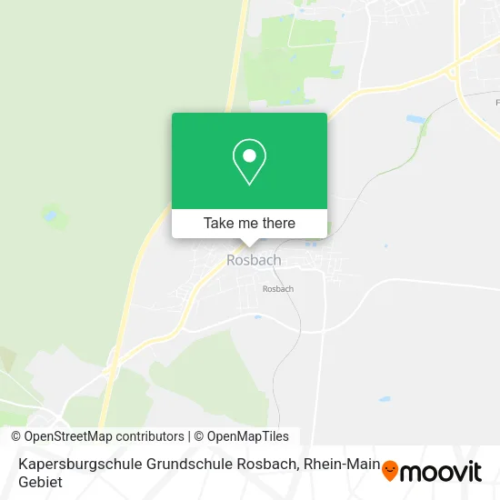Карта Kapersburgschule Grundschule Rosbach
