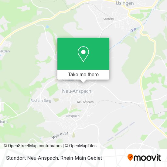 Карта Standort Neu-Anspach