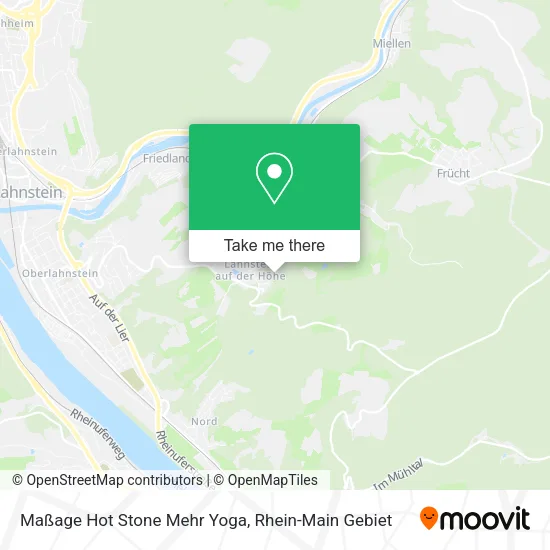 Карта Maßage Hot Stone Mehr Yoga